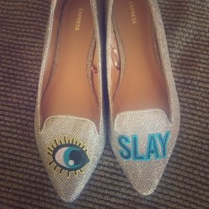 Eye Slay flats from Express